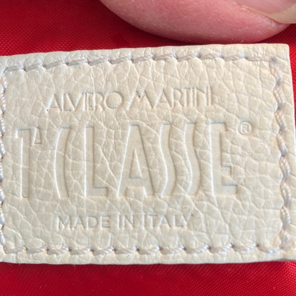 VTG Alviero Martini White and Red Women's Bag - Picture 9 of 13